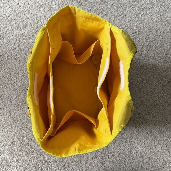 Colorful Striped Utility Tote with Pockets ideal for Gardening tools or crafts - Picture 11 of 13